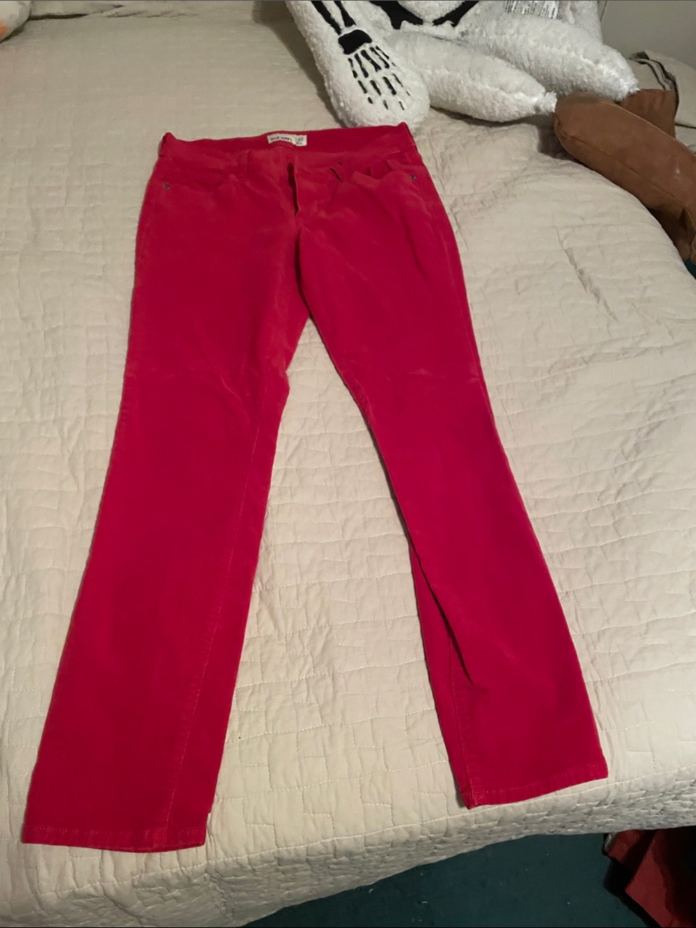 Old Navy Hot Pink Boot Cut capris corduroy